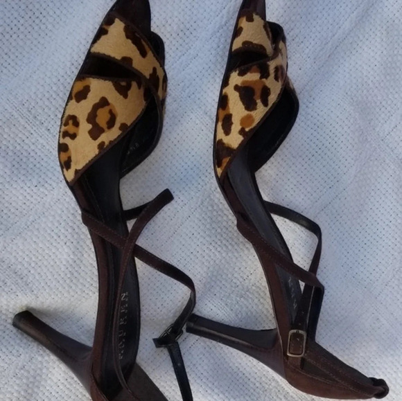 Lauren Ralph Lauren animal print sandals‎ 9.5 - Picture 3 of 12